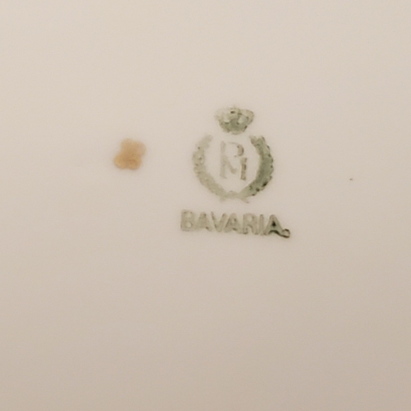 Bavarian Vintage Decorative plate , early 1900s - Picture 7 of 12